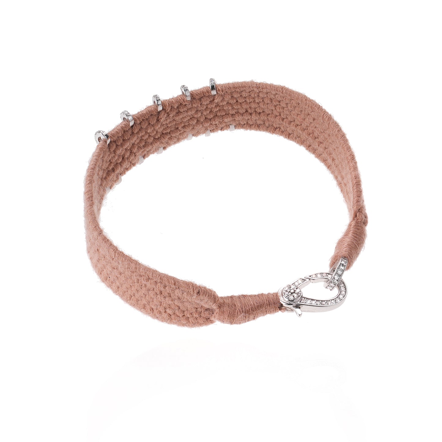 Amor blush bracelet in Silver