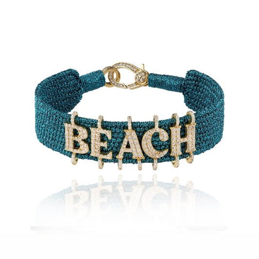 Beach Pacific bracelet in Gold plated Silver