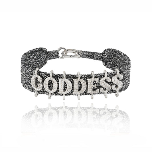 Goddess Gun bracelet in Silver