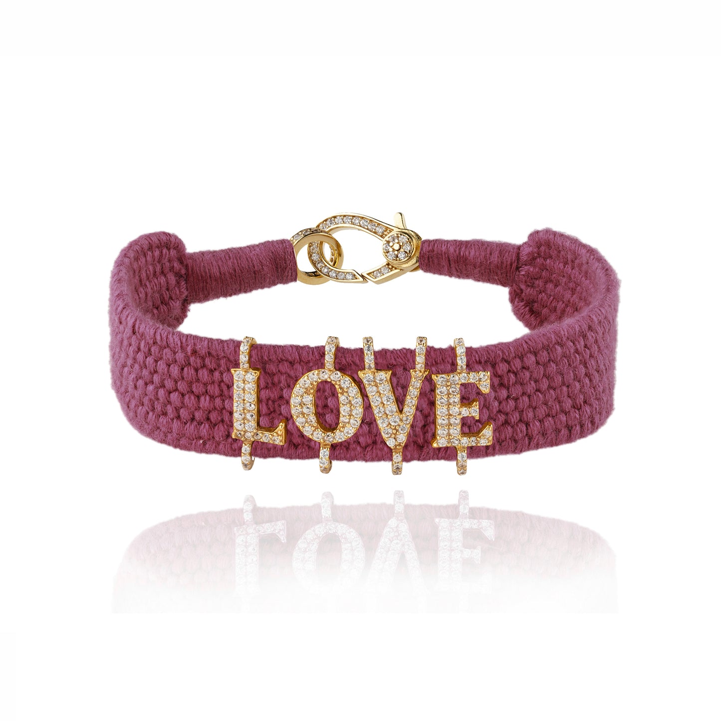 Bracelet love Bamboo en vermeil