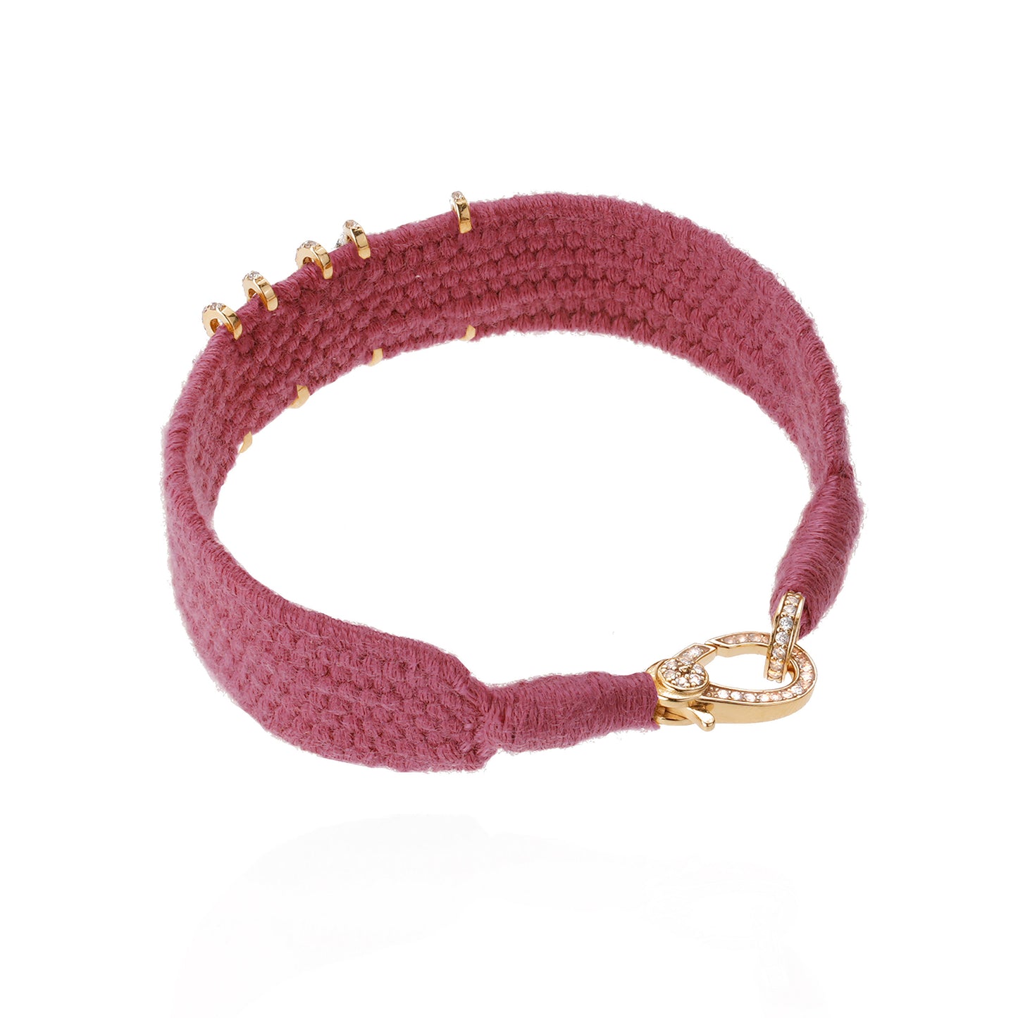 Bracelet love Bamboo en vermeil