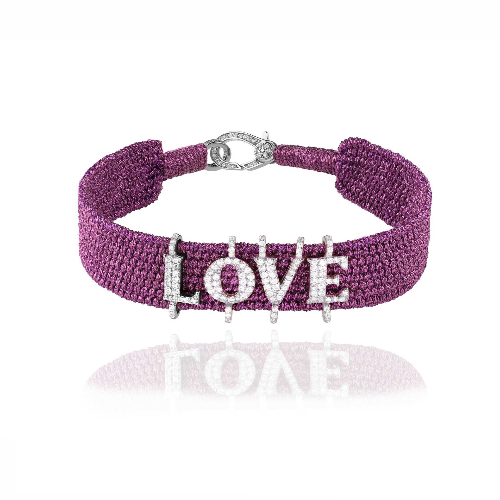 Bracelet love Candy Argent