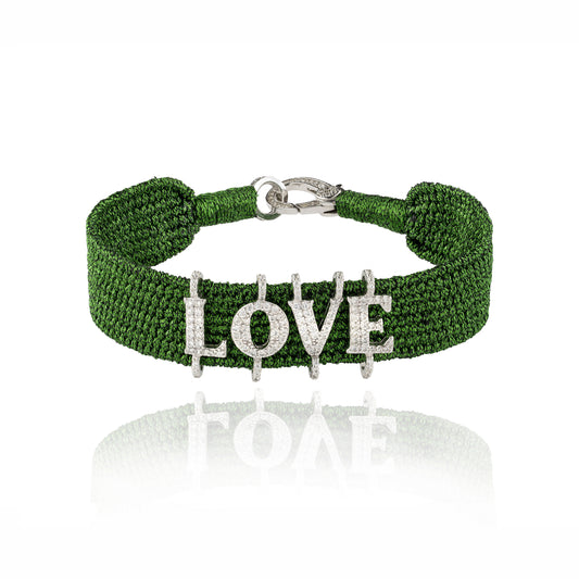 Love Pine bracelet in Silver