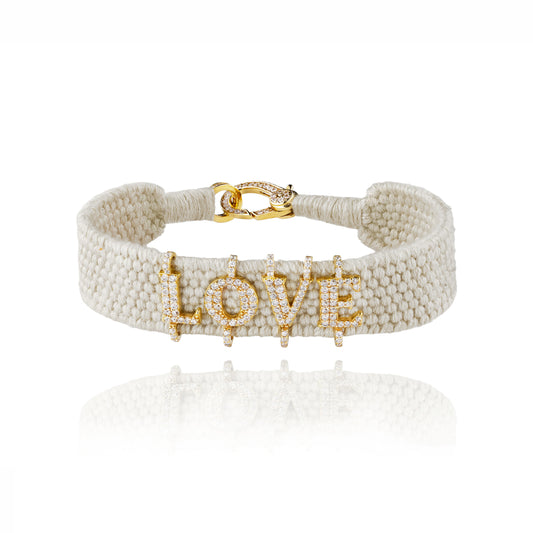 Love Vanilla bracelet in Gold plated in Silver