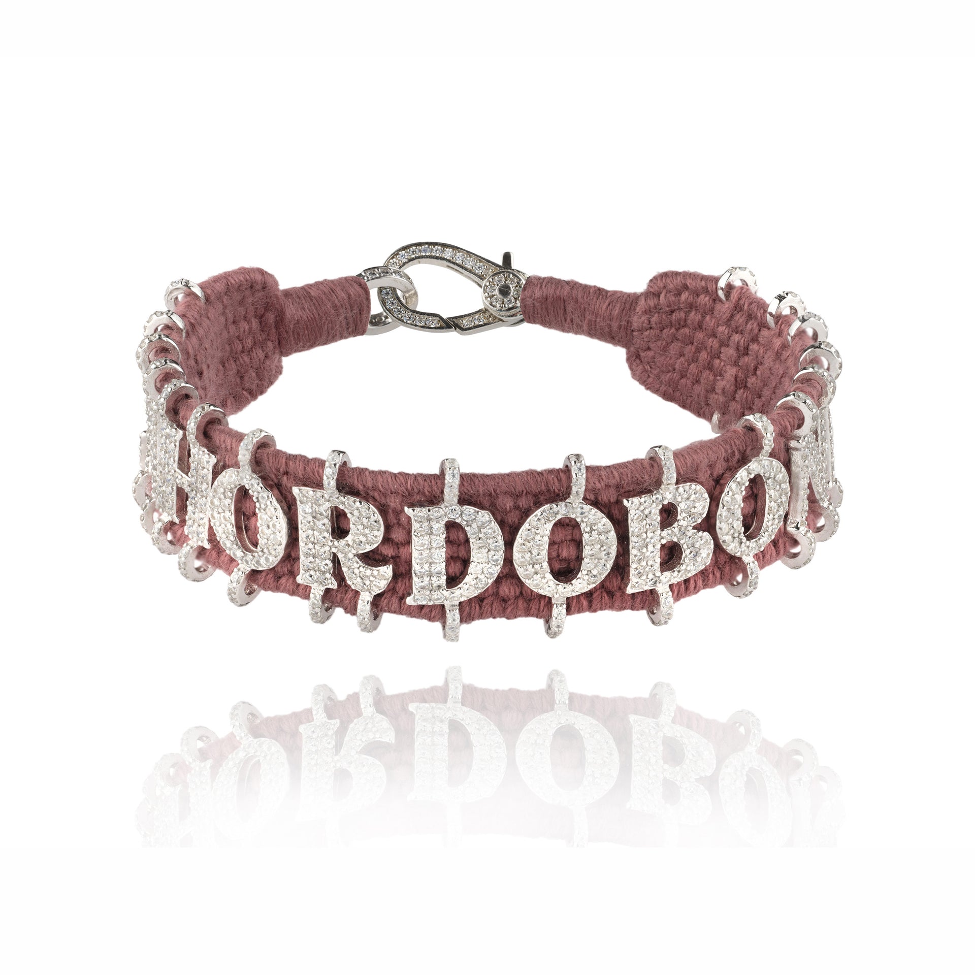 Bracelet Senhordobonfim bambou en argent