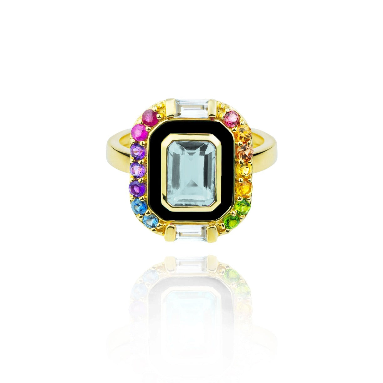 Salma Black ring