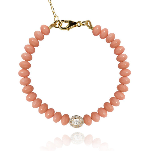 Coral Capri bracelet