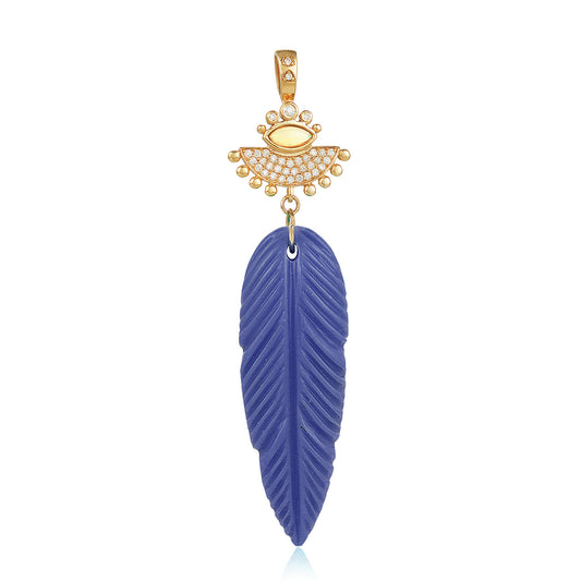 Lapis Cesar pendant 