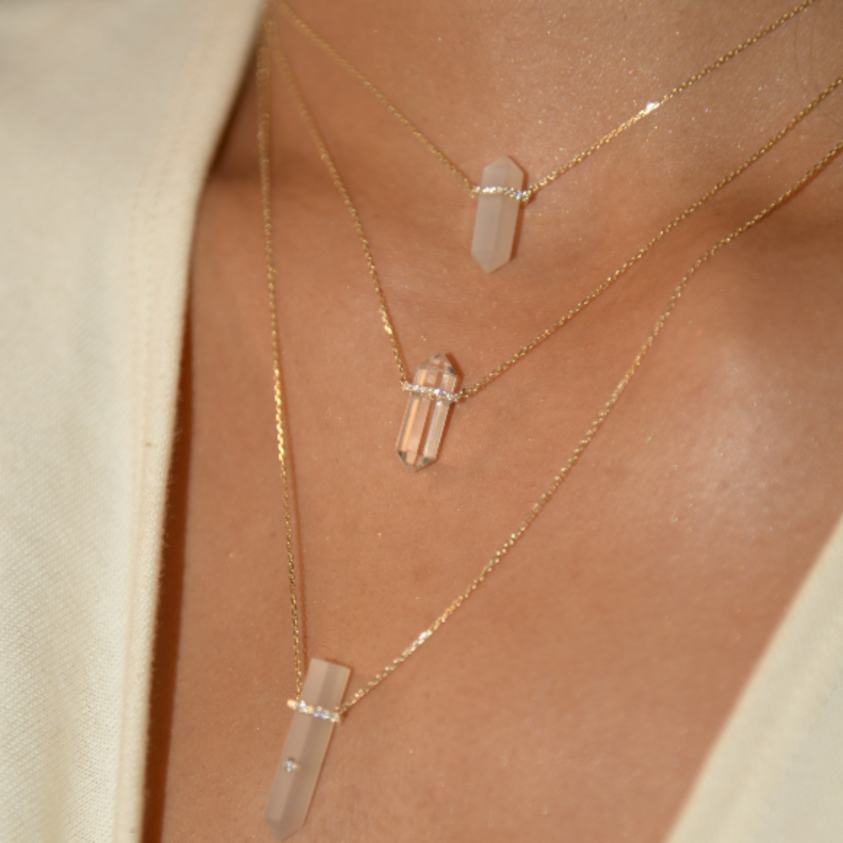 arizona crystal necklace