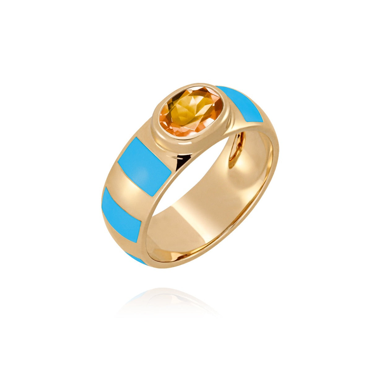 Delphine royal blue ring 