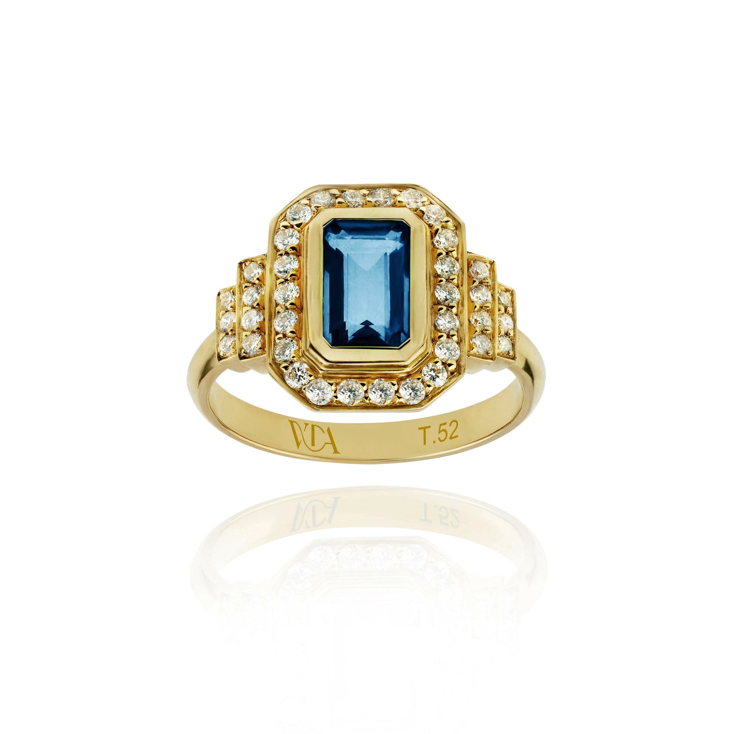 Diane London Blue Topaz Ring