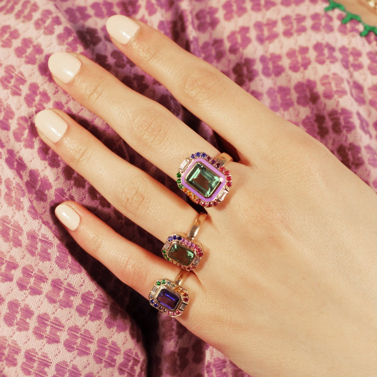 Purple Giny ring