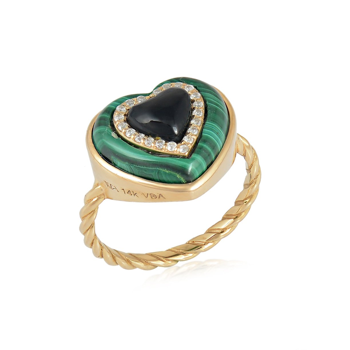 Bague Miamor Malachite