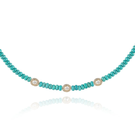 Collier Positano Turquoise