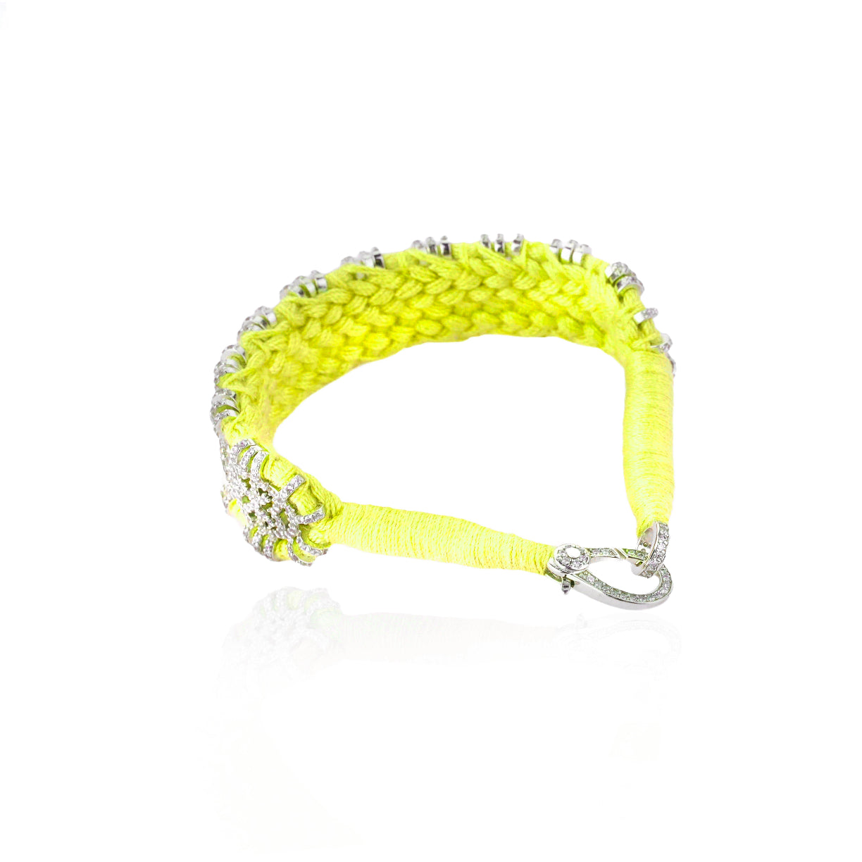 Bracelet Salvador jaune fluo