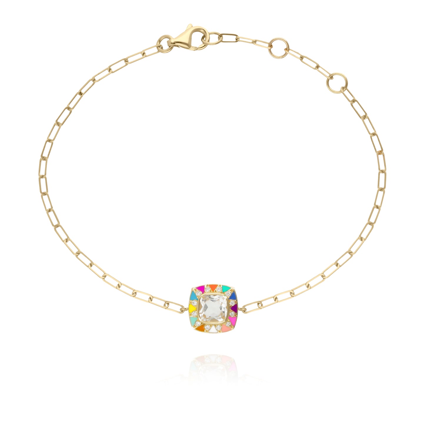 Stella rainbow bracelet 