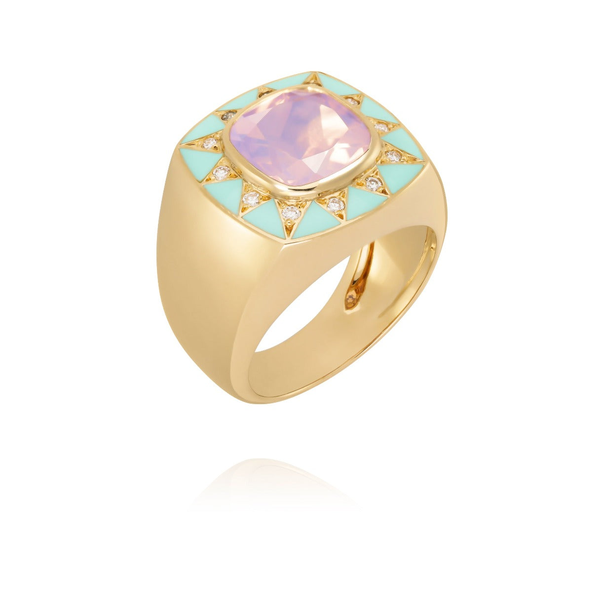 Stella Ring Gold, Water green