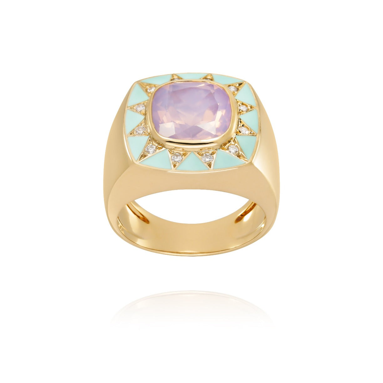 Stella Ring Gold, Water green